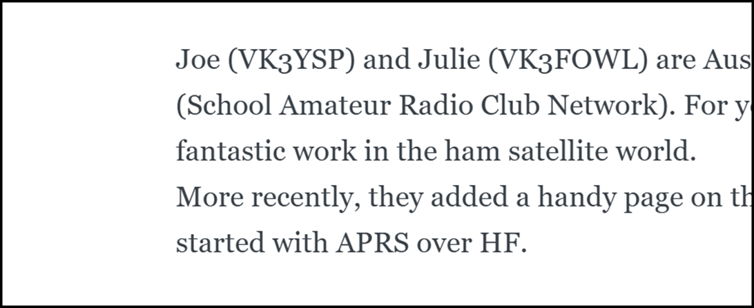 Tricks - How APRS Works - Editor - No Whitespace
